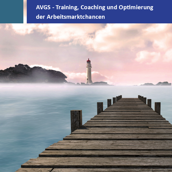 Flyer AVGS - Training, Coaching und Optimierung der Arbeitsmarktchancen  