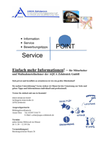 Flyer Service Point  